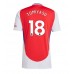 Maillot de foot Arsenal Takehiro Tomiyasu #18 Domicile vêtements 2024-25 Manches Courtes